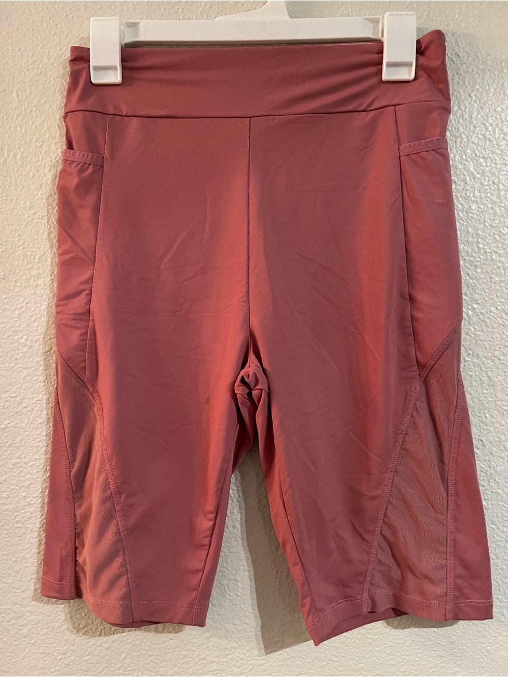 Gymshark Rose Dust Athletic Bike Shorts